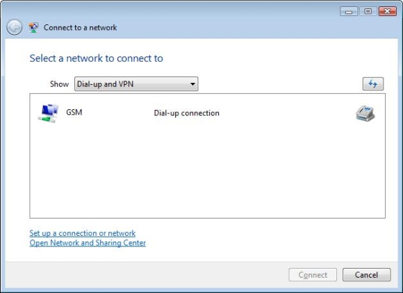 Set Up A Dialup Connection In Vista