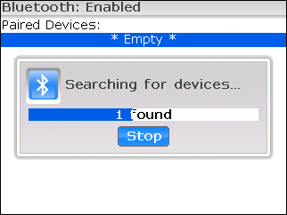 Blackberry Enabling Bluetooth