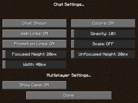 How to Disable Chat in Minecraft [All Versions]